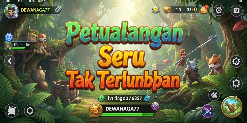 Tampilan gameplay seru dari DEWANAGA77 dalam petualangan yang mendebarkan.