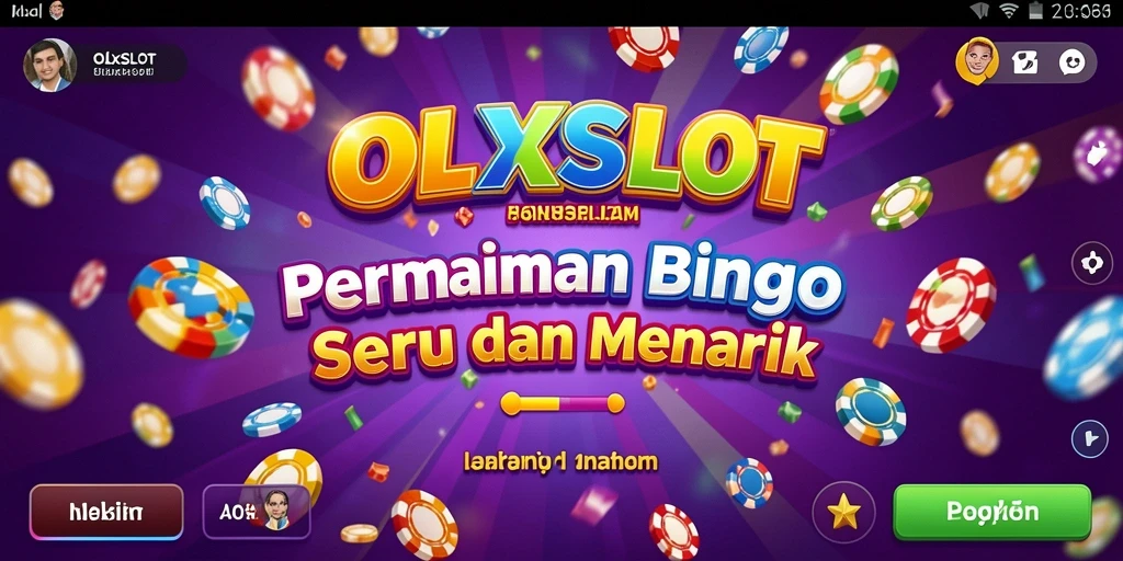 Tampilan menarik dari gameplay Bingo OLXSLOT yang seru.