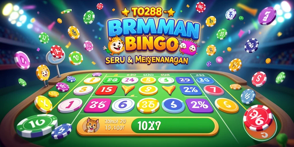 Tampilan gameplay seru dalam TO288 dengan suasana Bingo yang menegangkan.